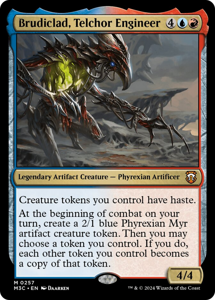 Brudiclad, Telchor Engineer (Ripple Foil) [Modern Horizons 3 Commander] | L.A. Mood Comics and Games