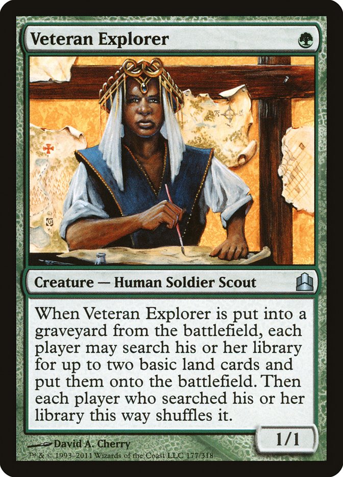 Veteran Explorer [Commander 2011] | L.A. Mood Comics and Games