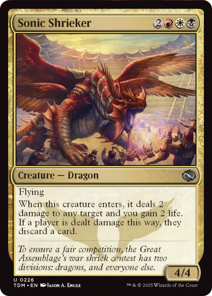 Sonic Shrieker [Tarkir: Dragonstorm] | L.A. Mood Comics and Games