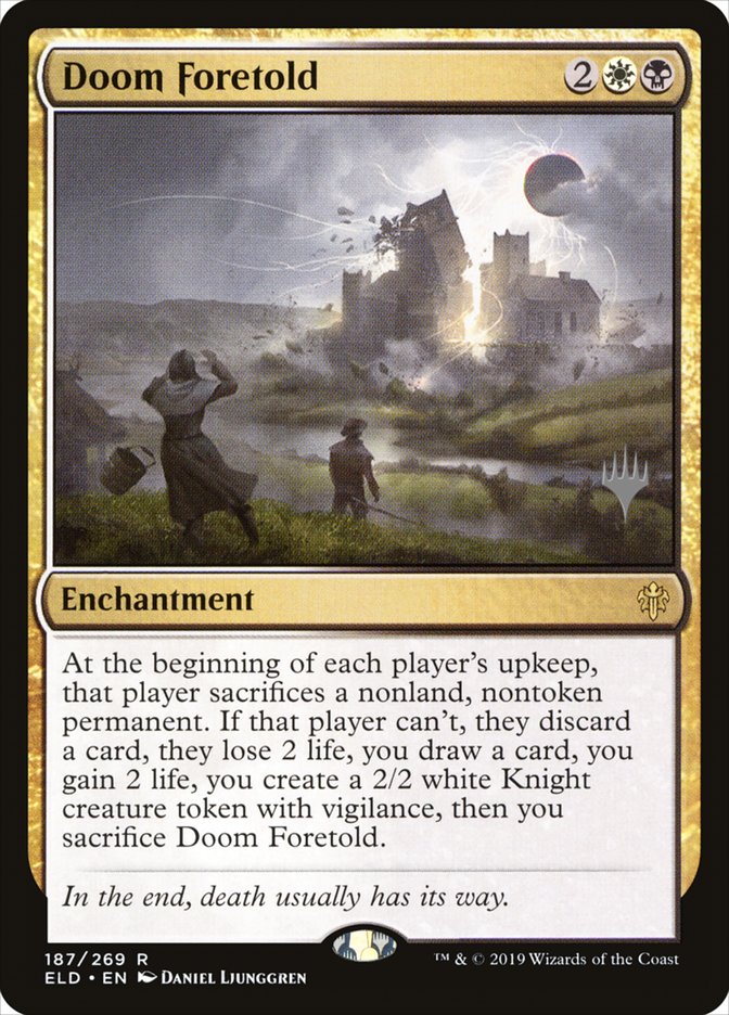 Doom Foretold (Promo Pack) [Throne of Eldraine Promos] | L.A. Mood Comics and Games
