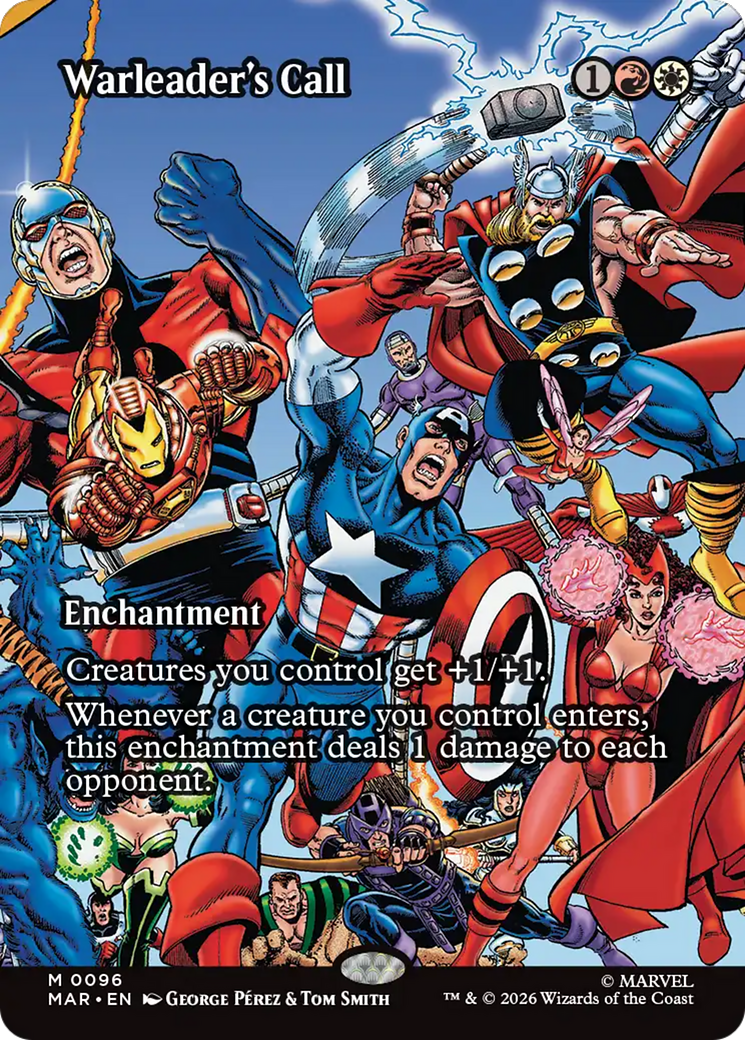 Warleader's Call (Borderless) [Marvel Universe: Eternal-Legal] | L.A. Mood Comics and Games