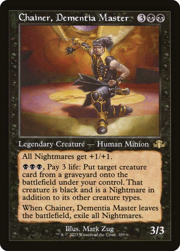Chainer, Dementia Master (Retro) [Dominaria Remastered] | L.A. Mood Comics and Games