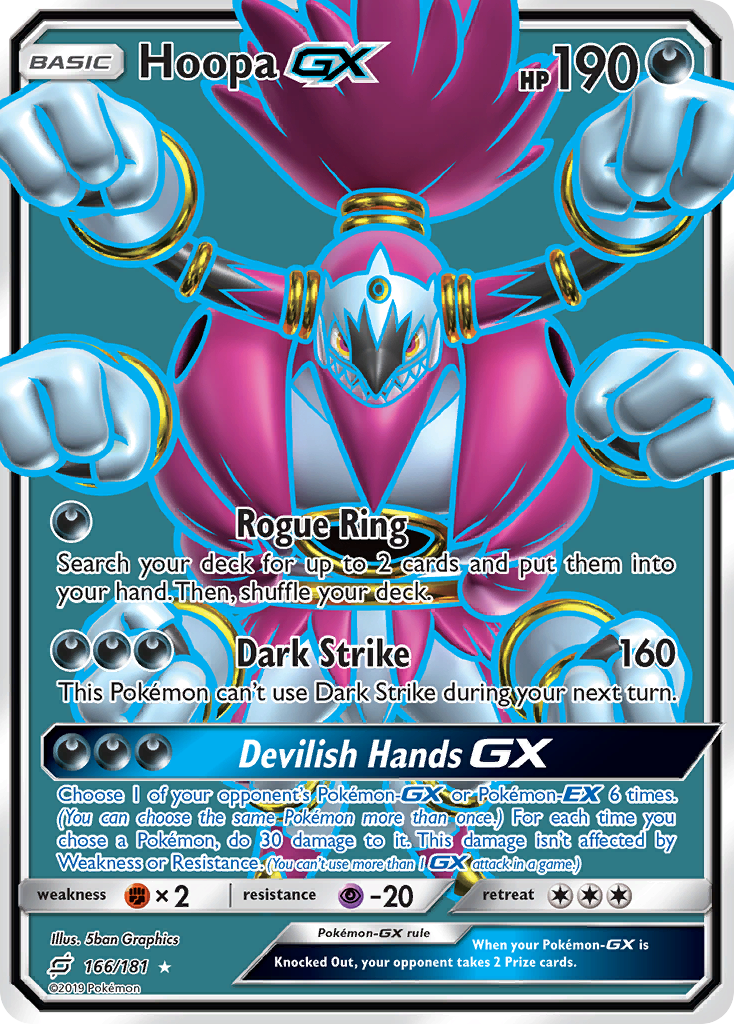 Hoopa GX (166/181) [Sun & Moon: Team Up] | L.A. Mood Comics and Games
