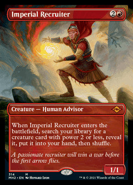 Imperial Recruiter (Borderless Alternate Art) [Modern Horizons 2] | L.A. Mood Comics and Games