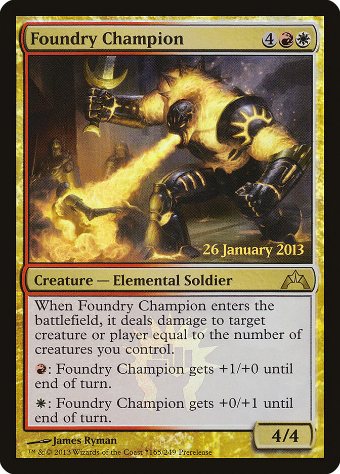 Foundry Champion [Gatecrash Prerelease Promos] | L.A. Mood Comics and Games