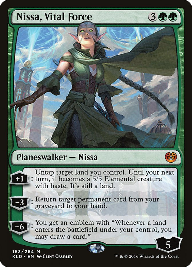 Nissa, Vital Force [Kaladesh] | L.A. Mood Comics and Games