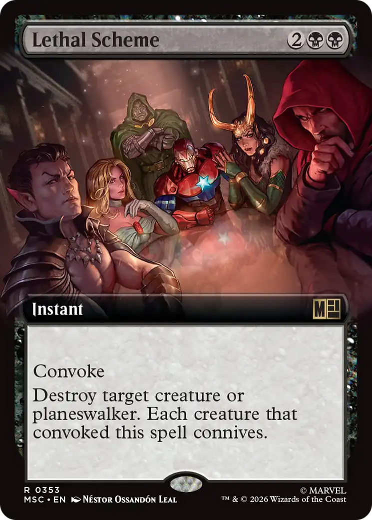 Lethal Scheme (Extended Art) [Marvel Super Heroes Commander] | L.A. Mood Comics and Games