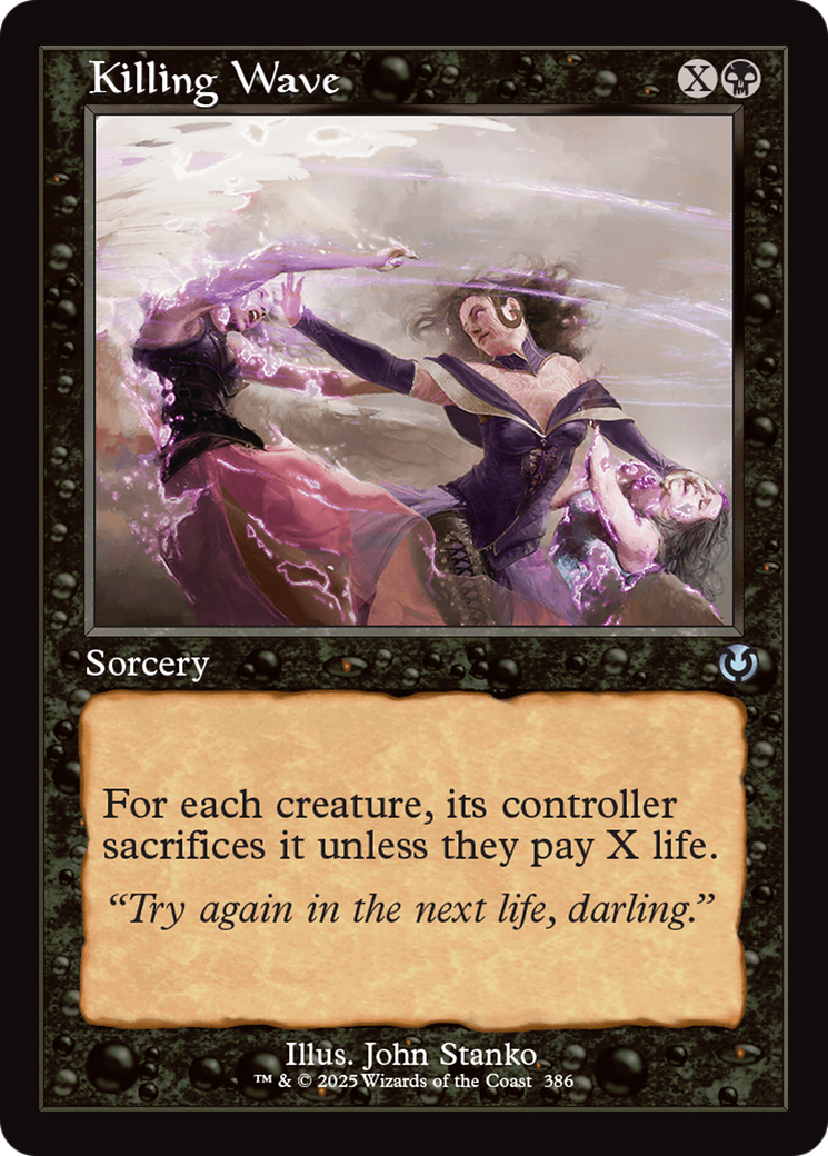 Killing Wave (Retro Frame) [Innistrad Remastered] | L.A. Mood Comics and Games