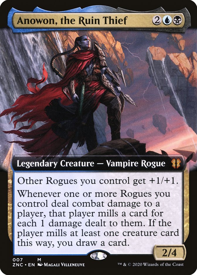 Anowon, the Ruin Thief (Extended Art) [Zendikar Rising Commander] | L.A. Mood Comics and Games