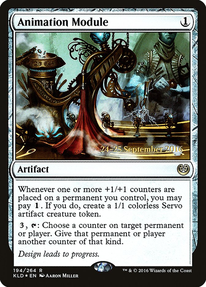 Animation Module [Kaladesh Prerelease Promos] | L.A. Mood Comics and Games