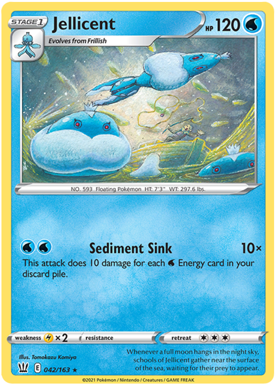 Jellicent (042/163) [Sword & Shield: Battle Styles] | L.A. Mood Comics and Games