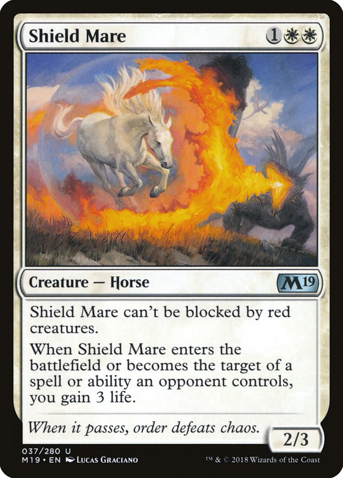 Shield Mare [Core Set 2019] | L.A. Mood Comics and Games