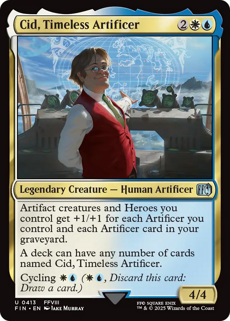 Cid, Timeless Artificer (0413) [FINAL FANTASY] | L.A. Mood Comics and Games