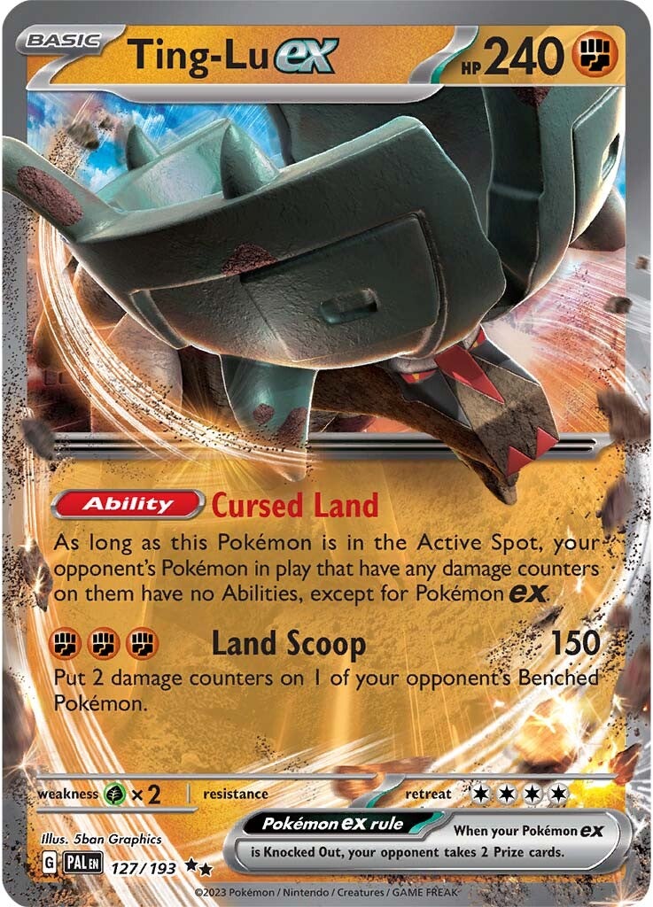 Ting-Lu ex (127/193) [Scarlet & Violet: Paldea Evolved] | L.A. Mood Comics and Games