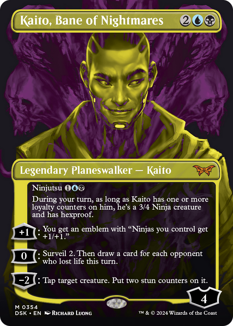 Kaito, Bane of Nightmares (Showcase) [Duskmourn: House of Horror] | L.A. Mood Comics and Games