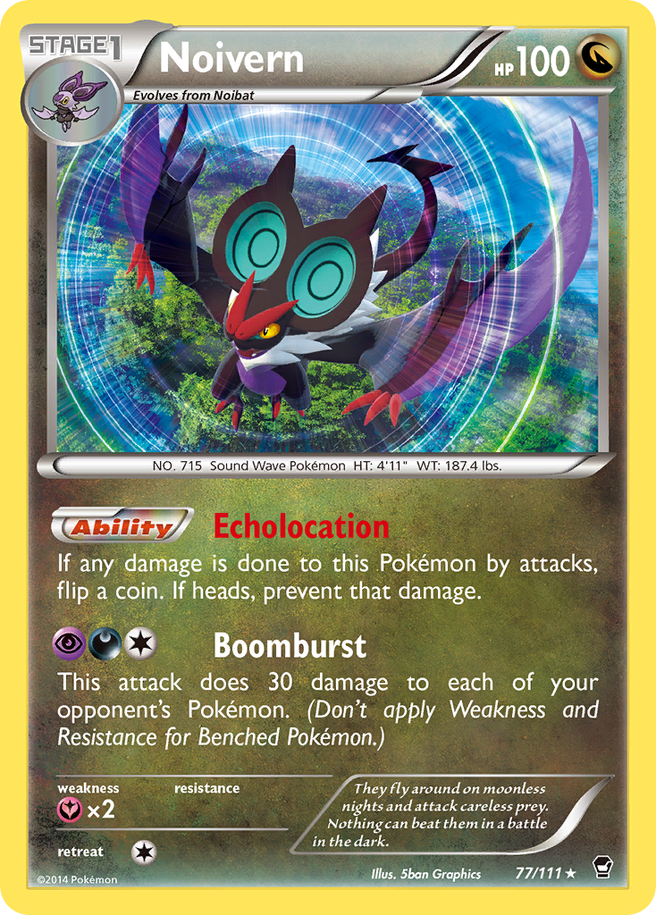 Noivern (77/111) [XY: Furious Fists] | L.A. Mood Comics and Games