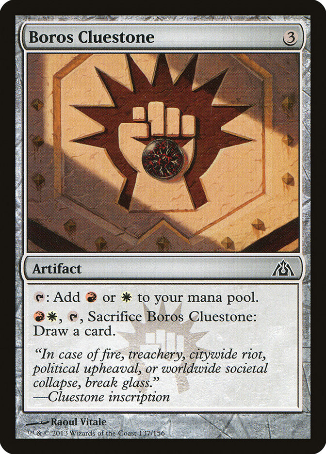 Boros Cluestone [Dragon's Maze] | L.A. Mood Comics and Games