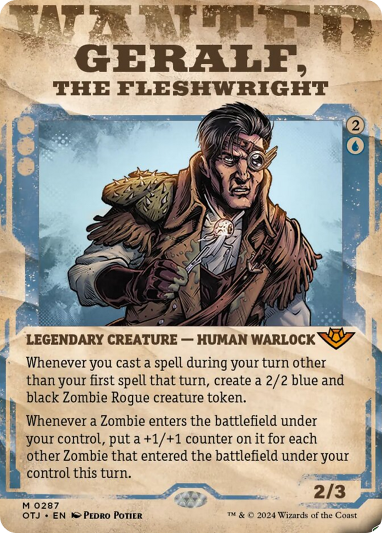 Geralf, the Fleshwright (Showcase) [Outlaws of Thunder Junction] | L.A. Mood Comics and Games