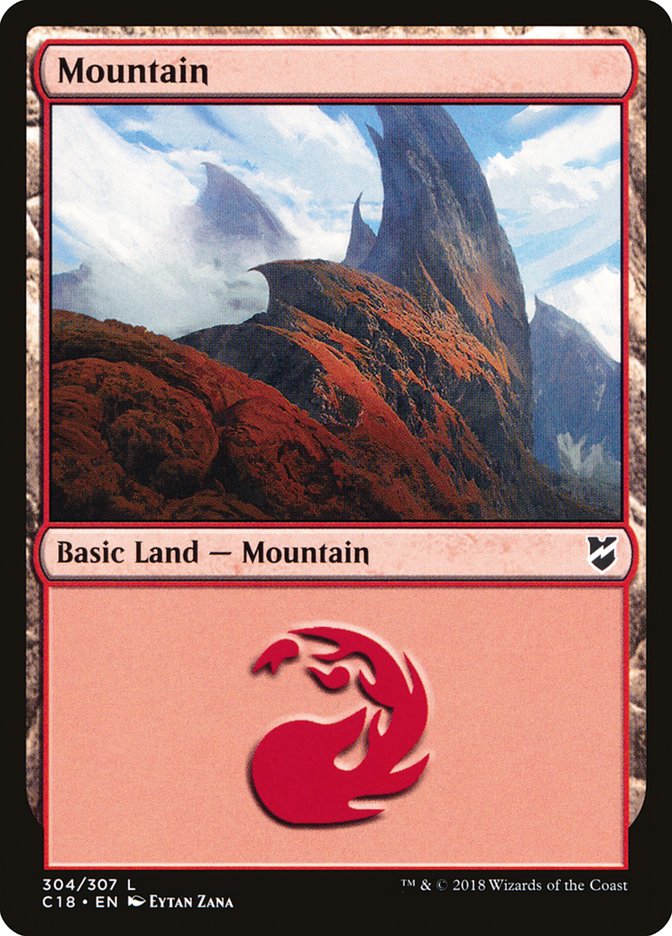 Mountain (304) [Commander 2018] | L.A. Mood Comics and Games