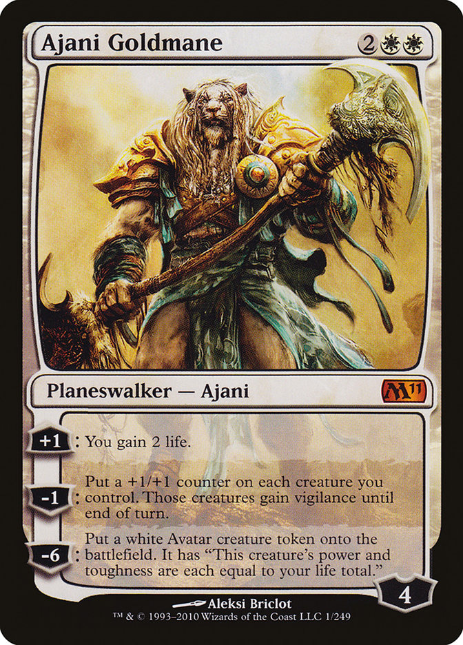 Ajani Goldmane [Magic 2011] | L.A. Mood Comics and Games