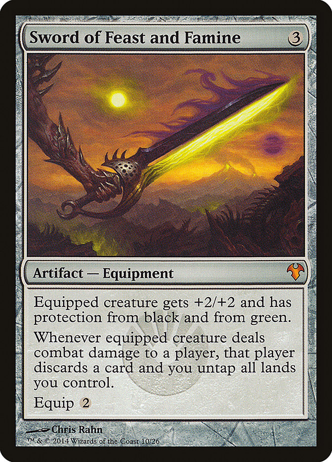 Sword of Feast and Famine [Modern Event Deck 2014] | L.A. Mood Comics and Games