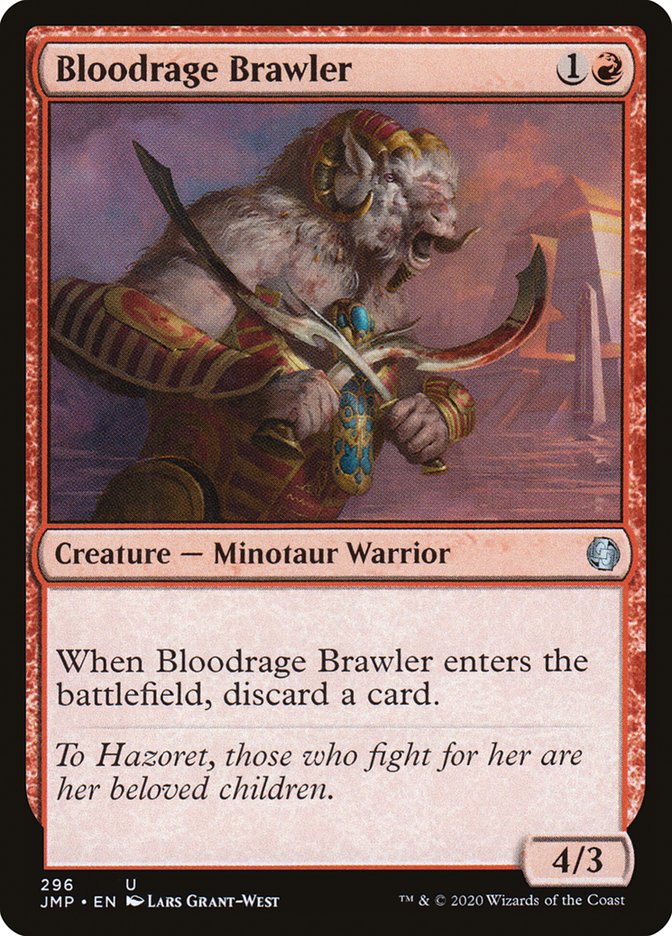 Bloodrage Brawler [Jumpstart] | L.A. Mood Comics and Games