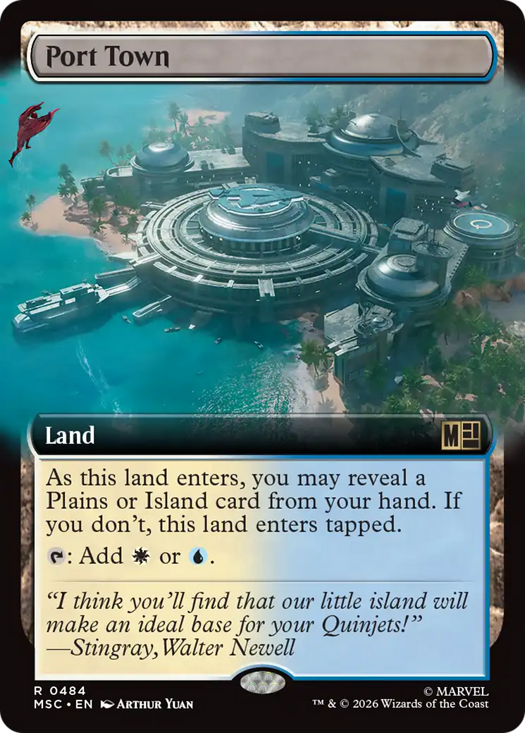 Port Town (Extended Art) [Marvel Super Heroes Commander] | L.A. Mood Comics and Games