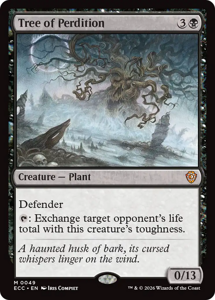 Tree of Perdition [Lorwyn Eclipsed Commander] | L.A. Mood Comics and Games