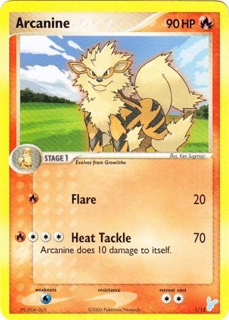 Arcanine (1/12) [EX: Trainer Kit 2 - Minun] | L.A. Mood Comics and Games