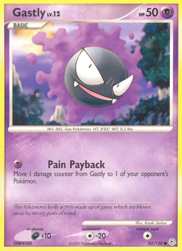 Gastly (82/130) [Diamond & Pearl: Base Set] | L.A. Mood Comics and Games