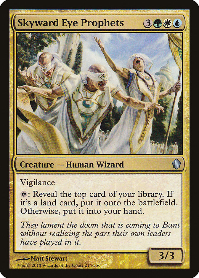 Skyward Eye Prophets [Commander 2013] | L.A. Mood Comics and Games