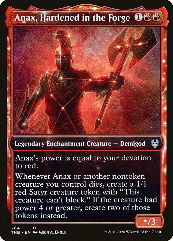 Anax, Hardened in the Forge (Showcase) [Theros Beyond Death] | L.A. Mood Comics and Games