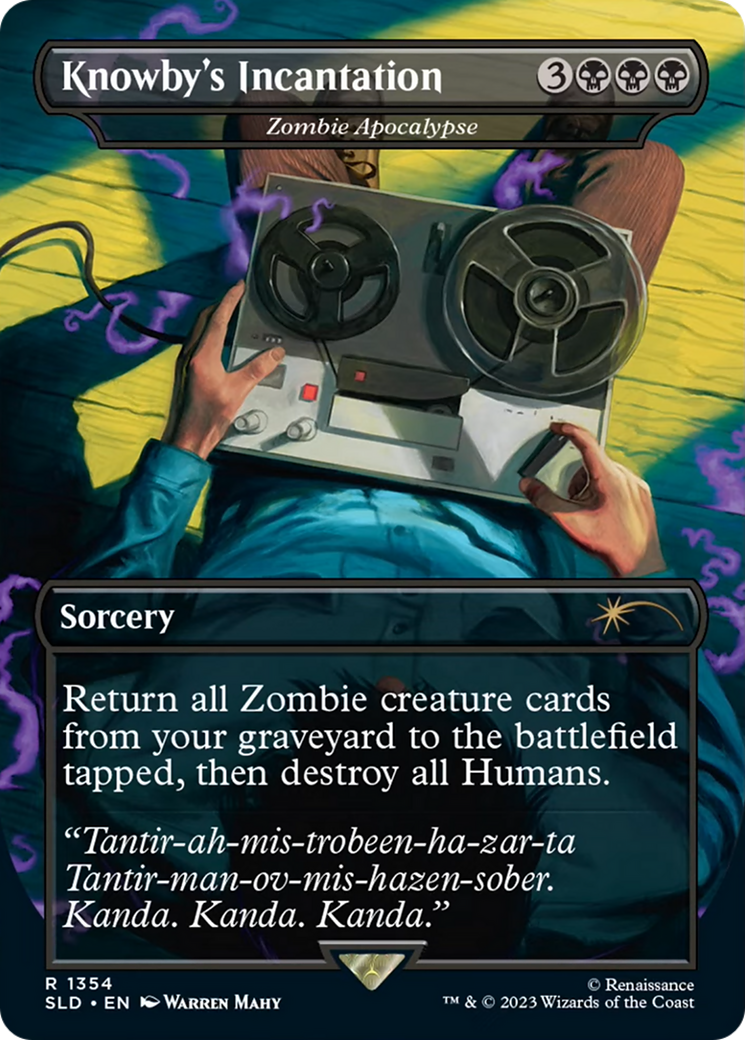 Knowby's Incantation - Zombie Apocalypse [Secret Lair Drop Series] | L.A. Mood Comics and Games