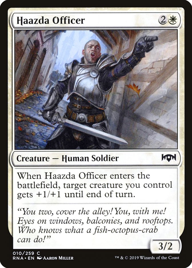 Haazda Officer [Ravnica Allegiance] | L.A. Mood Comics and Games