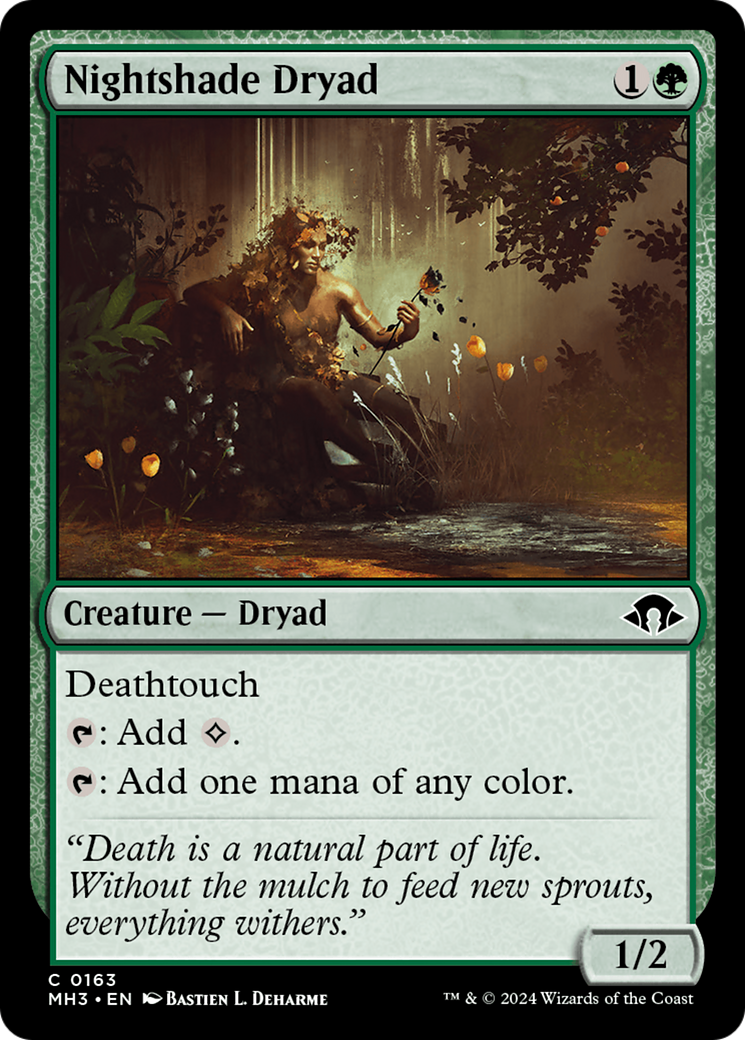 Nightshade Dryad [Modern Horizons 3] | L.A. Mood Comics and Games