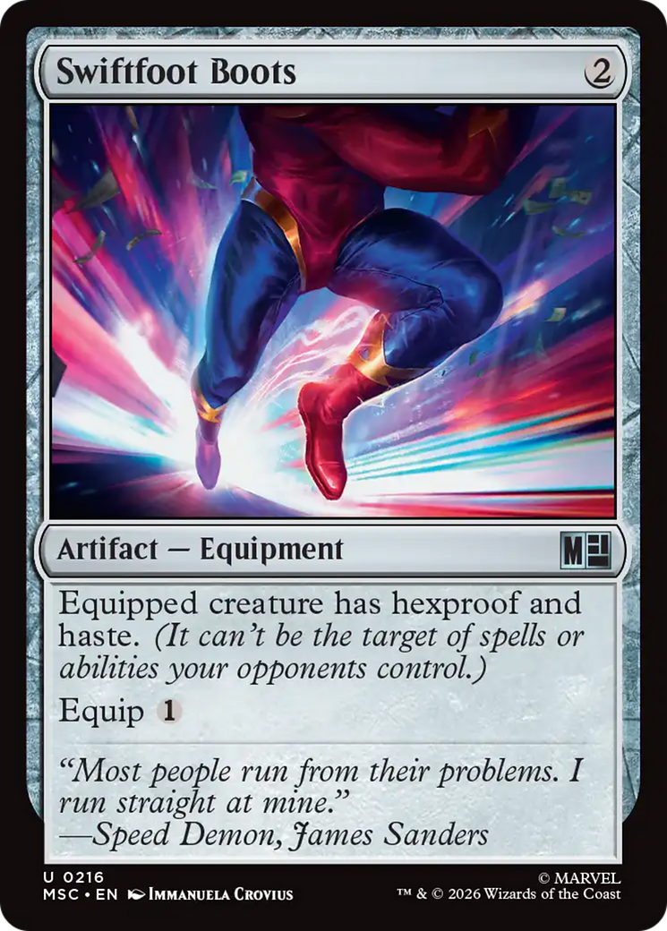Swiftfoot Boots [Marvel Super Heroes Commander] | L.A. Mood Comics and Games