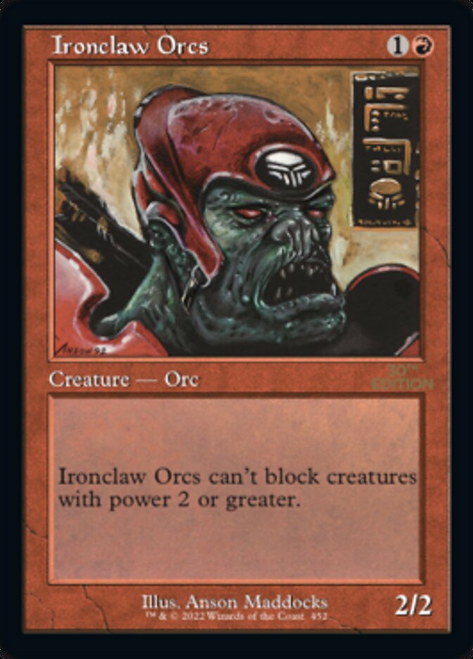 Ironclaw Orcs (Retro) [30th Anniversary Edition] | L.A. Mood Comics and Games