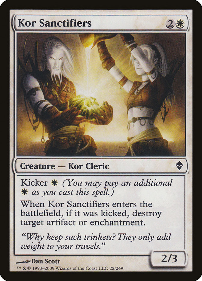 Kor Sanctifiers [Zendikar] | L.A. Mood Comics and Games