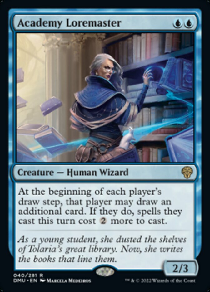 Academy Loremaster [Dominaria United] | L.A. Mood Comics and Games
