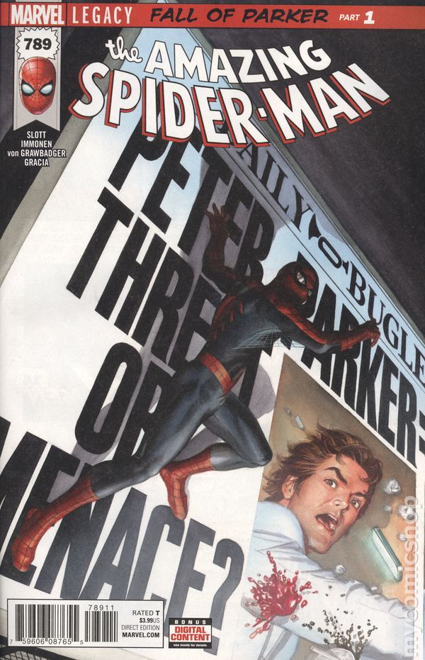 AMAZING SPIDER-MAN (VOL.4) #789 (torn cover) | L.A. Mood Comics and Games