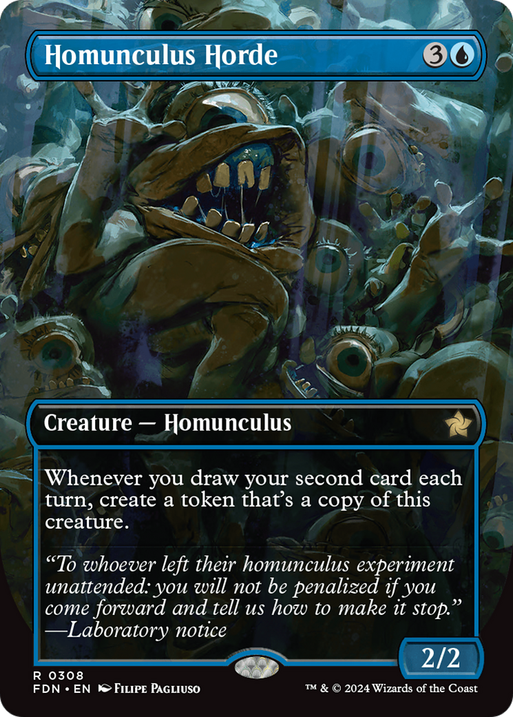 Homunculus Horde (Borderless) [Foundations] | L.A. Mood Comics and Games