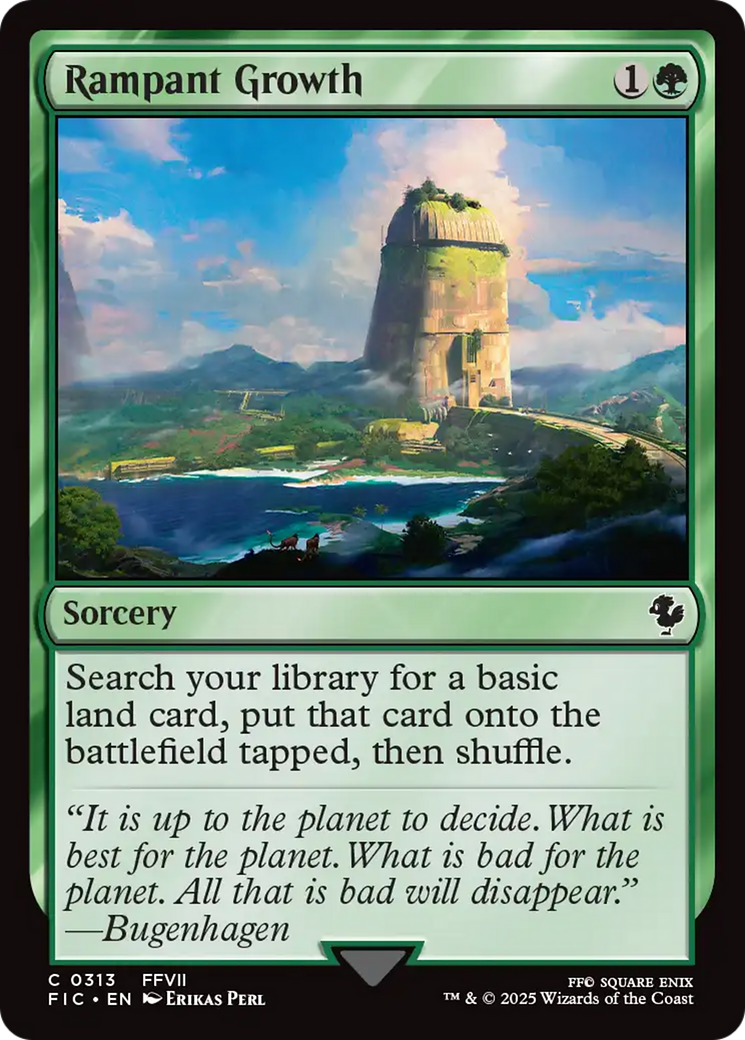 Rampant Growth [FINAL FANTASY Commander] | L.A. Mood Comics and Games