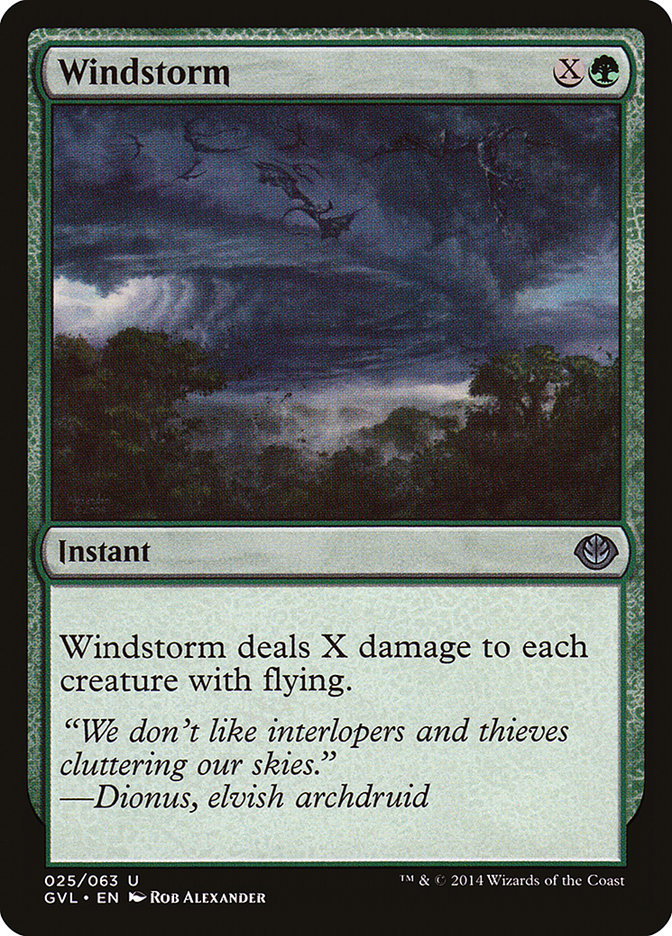 Windstorm (Garruk vs. Liliana) [Duel Decks Anthology] | L.A. Mood Comics and Games