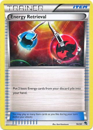 Energy Retrieval (16/30) [Black & White: Trainer Kit - Zoroark] | L.A. Mood Comics and Games