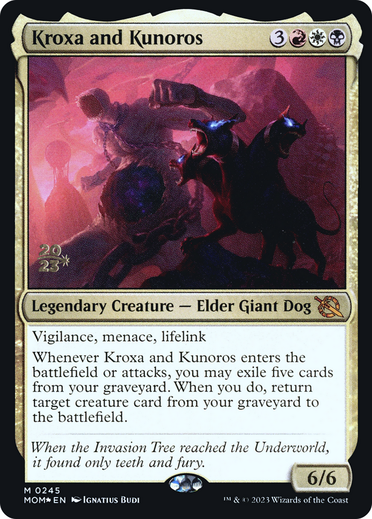 Kroxa and Kunoros [March of the Machine Prerelease Promos] | L.A. Mood Comics and Games
