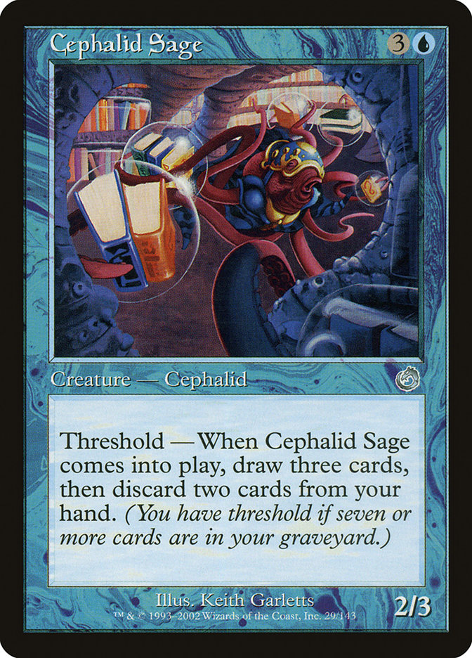 Cephalid Sage [Torment] | L.A. Mood Comics and Games