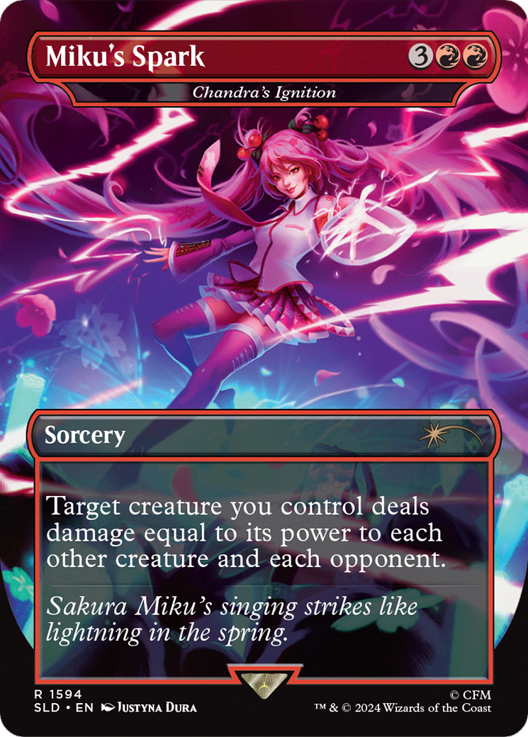 Miku's Spark - Chandra's Ignition [Secret Lair Drop Series] | L.A. Mood Comics and Games