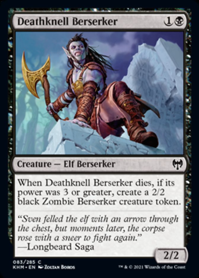 Deathknell Berserker [Kaldheim] | L.A. Mood Comics and Games