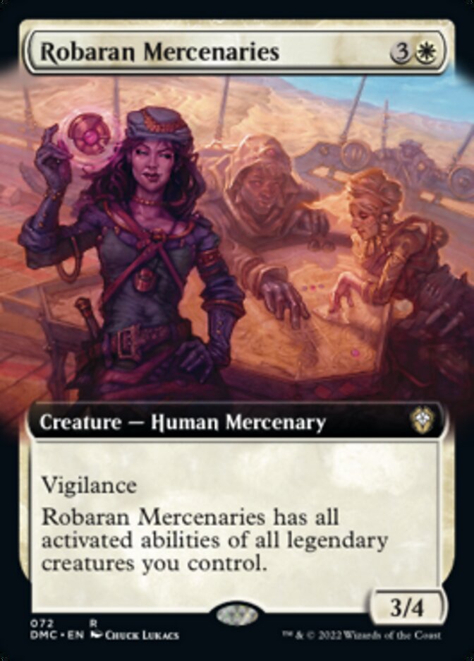 Robaran Mercenaries (Extended Art) [Dominaria United Commander] | L.A. Mood Comics and Games