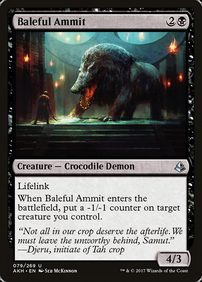 Baleful Ammit [Amonkhet] | L.A. Mood Comics and Games